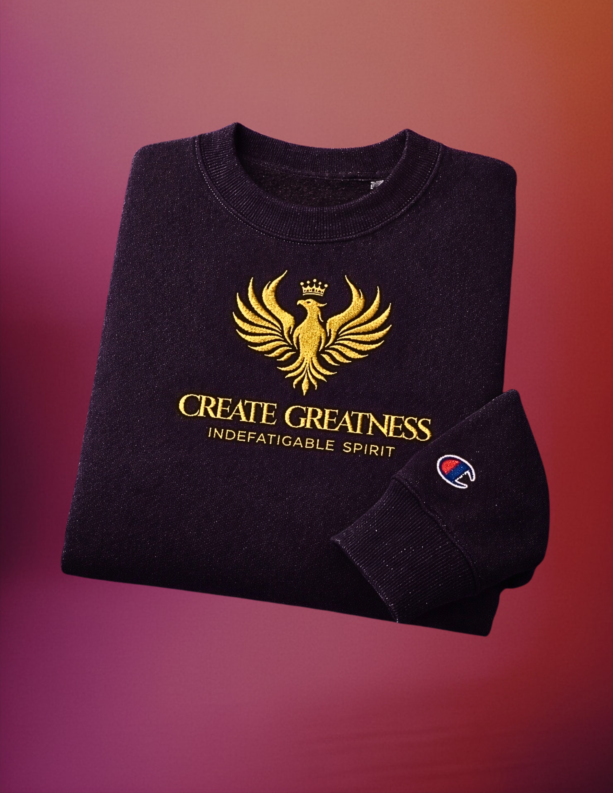Indefatigable Spirit Champion Crewneck